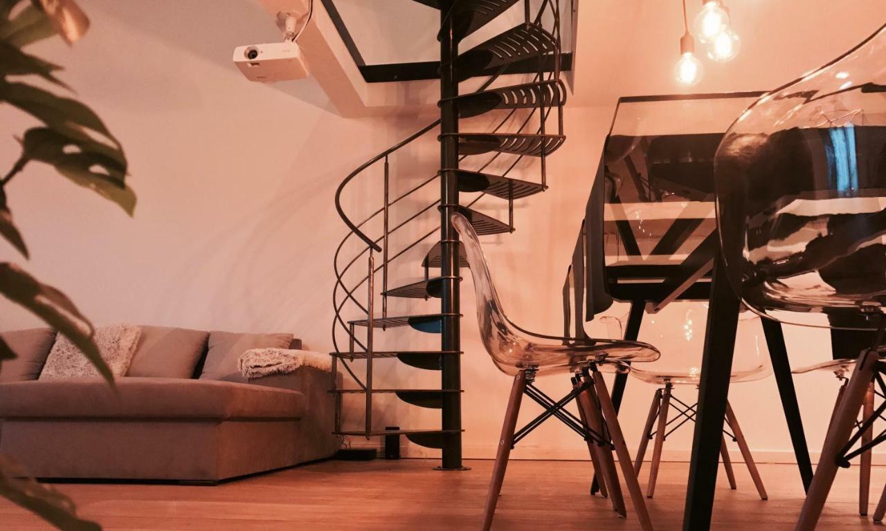 Luxury Loft Duplex Penthouse Of 190M2 & Free Parking ! Daire Brüksel Dış mekan fotoğraf